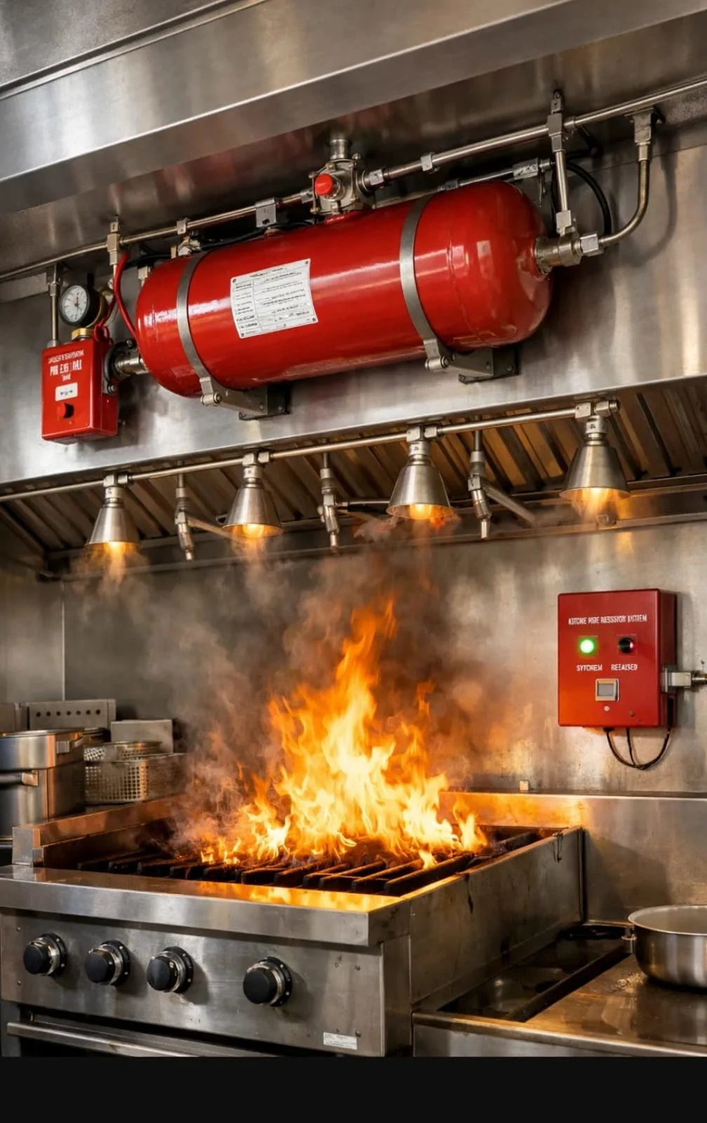 Davlumbaz Söndürme Sistemleri,