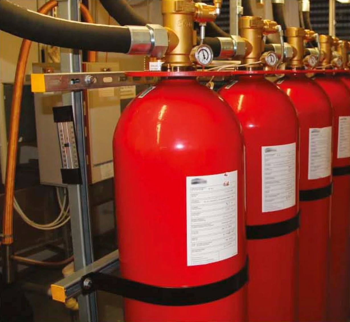 FM 200 Gazlı Söndürme Sistemleri