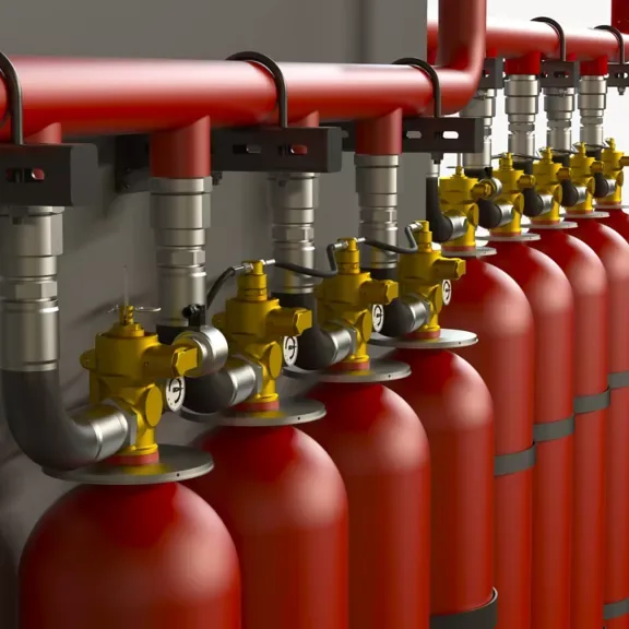 FE25 Gazlı Söndürme Sistemleri