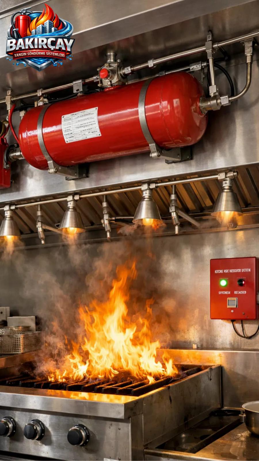 Davlumbaz Söndürme Sistemleri